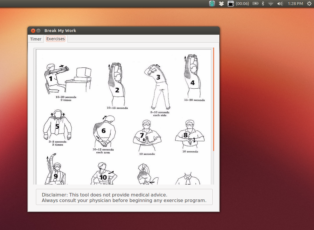break my work ubuntu app screenshot 2
